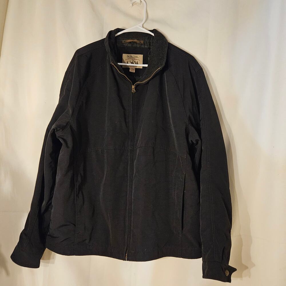 Pacific Trail Men's Large Zip Jacket Black Outerwear